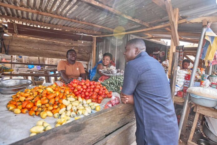Gideon Boako Yamfo market