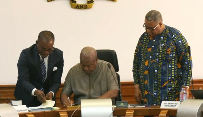 Mahama assents to 24-Hour Economy Authority bill