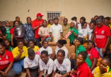 NYA CEO distributes equipment to NAP beneficiaries in Cape Coast