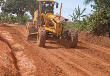 Juaboso Assembly reshapes deplorable roads in the district