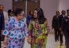 Photos: First Lady Lordina Mahama meets Zambian counterpart