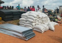 Windstorm wrecks 37 homes in Akontombra; NADMO supports victims