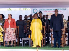 Veep Opoku-Agyemang assures market women in Accra of govt’s commitment to Women’s Bank promise