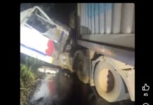 Accident involving 8 cars reported on the Nsawam Adoagyiri road