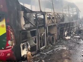 3 dead, many injured, vehicles, several properties destroyed in accident on Accra-Nsawam highway