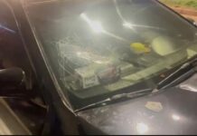 Kumasi: Motor rider in critical condition after crashing into a vehicle upon being chased by Police