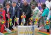 President Mahama cuts the sod for $250 Million Glass Manufacturing Factory in Shama