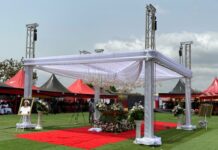 Photos: Chief of Staff, Deputy Speakers & MPs commiserate with Keta MP as he lays his mother to rest