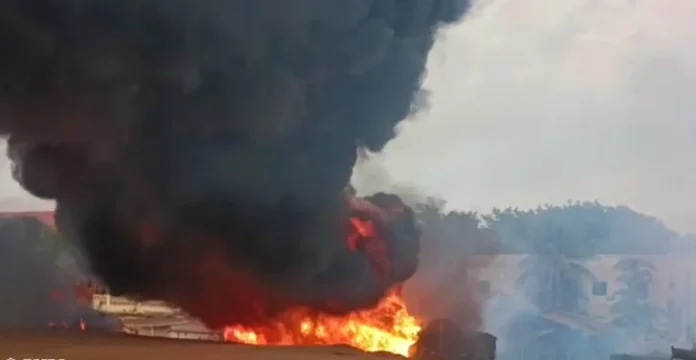 Explosion fire