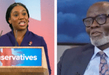 Gabby Otchere-Darko tackles UK’s Kemi Badenoch over her comment on the UN resolution on slavery
