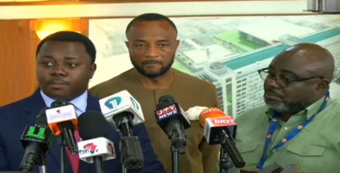 Minority press conference on security recruitment