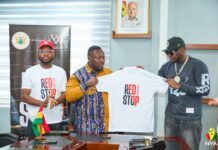 Medikal officially named ambassador for National Youth Authority’s ‘Red Means Stop’ drug campaign