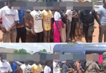 Ashanti Region: Immigration arrest 28 foreigners, landlord at Amansie West