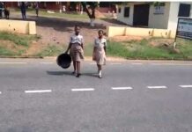 ER: Chief and teachers at Abrewankor call for speed ramps on Koforidua-Somanya road to avert killing of pupils