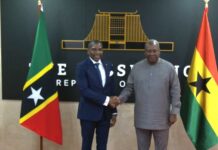 Ghana signs visa exemption agreement, others with St Kitts and Nevis