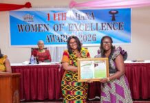 GTA CEO honoured at the 11th Ghana Women of Excellence Awards