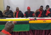 Chieftaincy Crisis: Chiefs of Sampa Traditional Area call for protection of gazetted paramount chief