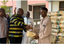 New Juaben South MCE supports Muslims with food items for Ramadan