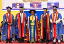 Photos: University of Cape Coast confers Distinguished Fellow honour on Veep Opoku-Agyemang
