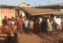 Takoradi: 1 dead, another injured after speeding vehicle crashed into dressmaking shop