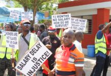 Railway workers storm Transport Ministry to demand payment of 13 months’ salary arrears
