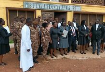 Justice for All Programme at Sunyani Prison: 4 cases struck out, 8 bail applications granted