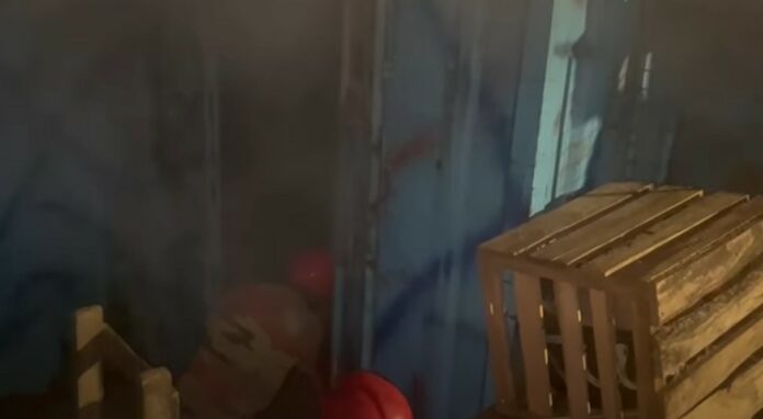 suhum market ccontainer fire