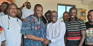 Aowin MP visits traditional council after reconciliation, calls for development