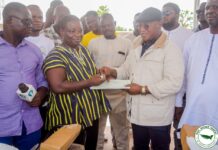 Tampuli donates motorbikes, maths sets to support GES, GHS in Gushegu