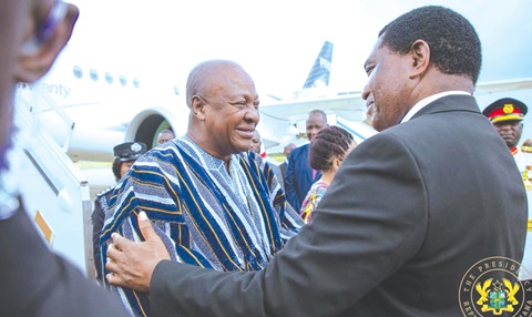 Hichilema and Mahama