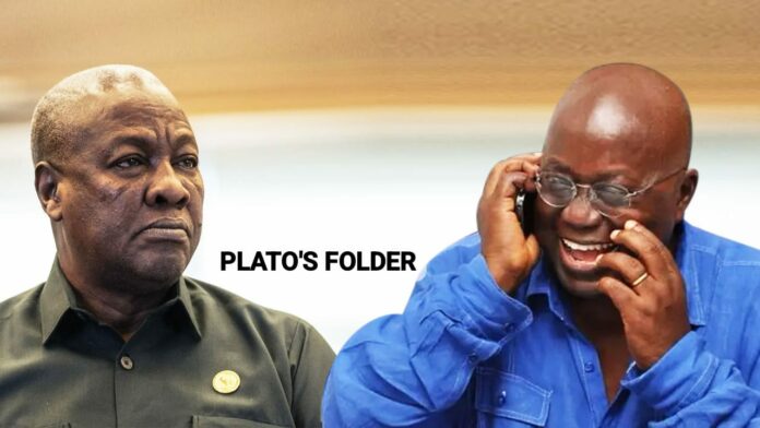 John Mahama and Akufo-Addo