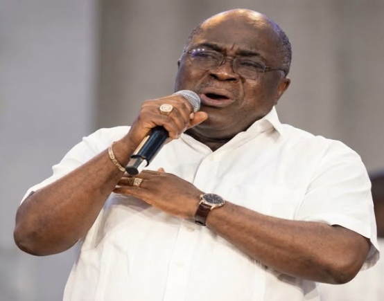 Julius Debrah cry