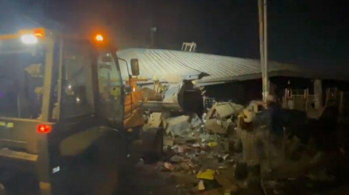 Kasoa Old Market demolition