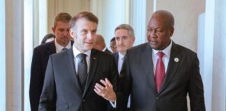 Mahama leaves for France for health summit, bilateral talks with Macron