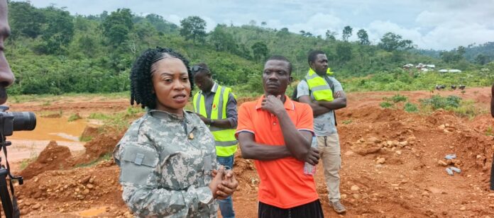 NADMO Galamsey pits (2)