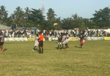 Bubakari’s last-gasp strike secures vital win for Swedru All Blacks