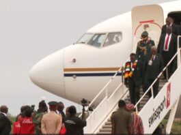 Zimbabwean President Emmerson Mnangagwa in Ghana for 3-day State Visit