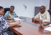 Haruna Iddrisu consults former Education Minister Christine Amoako-Nuamah on plan for higher education
