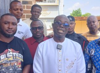 Aowin MP pledges commitment to ensuring completion of Enchi–Elluibo road project