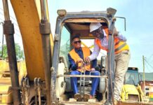 Madina MP cuts sod for Teiman-Borgatown road project