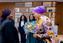 Veep Opoku-Agyemang in Spain for 4th High-Level Meeting of ‘In Defence of Democracy Initiative’