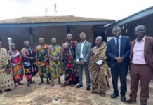 Damang Mine transition team briefs Paramount Chief of Wassa Fiase Traditional Area about exit arrangements