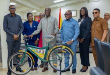 TVET students in Accra assemble bicycle Haruna TVET