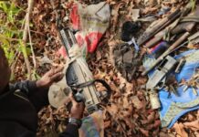 Police kill 2 suspected robbers after shootout erupted in illegal weapon retrieval operation