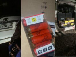 Police impound vehicle with arms and ammunition at Apam, driver arrested