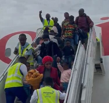 First batch of Ghana evacuees