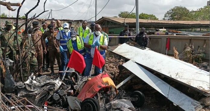 Tema aircraft crash