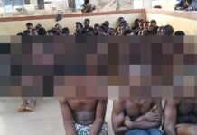 Western Region: 49 suspected illegal miners arrested after engaging NAIMOS taskforce in shootout at Adiewoso