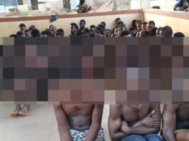 Western Region: 49 suspected illegal miners arrested after engaging NAIMOS taskforce in shootout at Adiewoso
