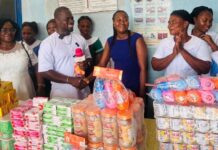 Jomoro MP Dorcas Affo-Toffey marks birthday with mothers at Half Assini Hospital